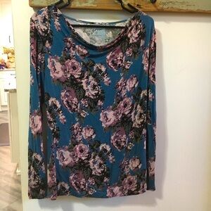 GNW Long Sleeve Floral Shirt